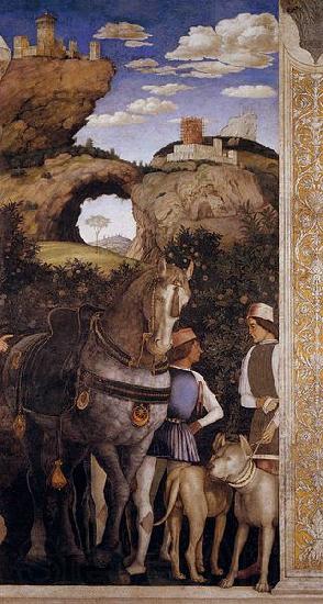 Andrea Mantegna Suite of Cardinal Francesco France oil painting art